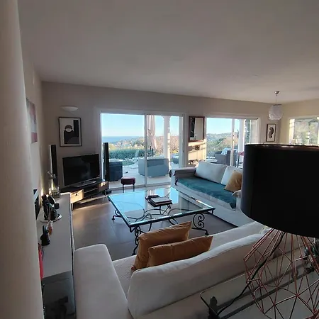 Villa Casa Del Mar Vue Panoramique, Proche De Cannes Vallauris