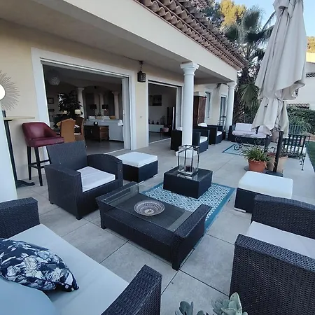 Villa Casa Del Mar Vue Panoramique, Proche De Cannes *